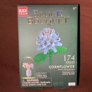 Block Tech Block Bouquet 174 pieces Cornflower 6+